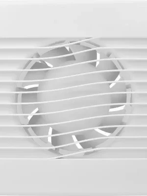 HACO AV BASIC 100 T axiální ventilátor 100 mm, nástěnný, s časovačem Flitsaanbieding