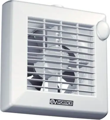 Meest Verkocht VORTICE PUNTO M 100/4" AT axiální ventilátor 100 mm, nástěnný/stropní, s časovačem a žaluzií
