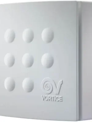 VORTICE QUADRO MICRO 100 T radiální ventilátor 100 mm, nástěnný/stropní, s časovačem a zpětnou klapkou Koop Online