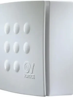 VORTICE VORT QUADRO MICRO 100 T HCS radiální ventilátor 100 mm, nástěnný/stropní, s časovačem, čidlem vlhkosti a zpětnou klapkou Betaalbaar