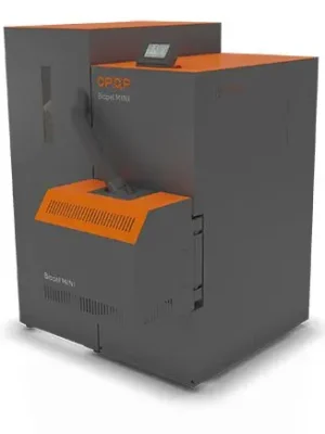 OPOP BIOPEL MINI KOMPAKT SET 21/V9 kotel na pelety 21 kW, automatický + násypka 225kg Express Levering