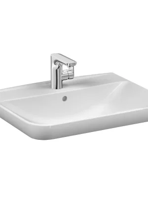 Tijdelijk Beschikbaar VITRA SENTO umyvadlo 63 cm, s otvorem pro baterii, s přepadem, VitrAhygiene