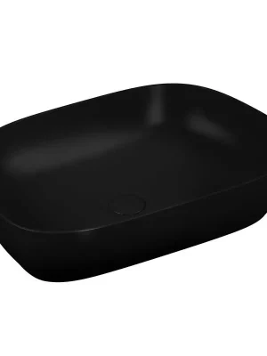 Fabrieksprijs VITRA OUTLINE umyvadlová mísa 62,5 cm, bez přepadu, VitrAhygiene, VitrAclean, matná černá