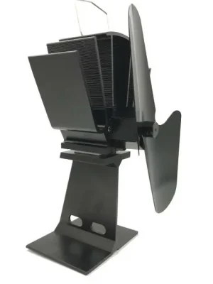 Krbový ventilátor 200x80x250mm, 2 lopatky, černá Aanbieding
