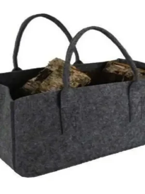 Koop Online Taška na dřevo 500x270x340mm, šedá