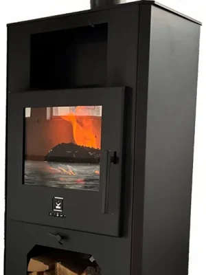 KARMA WOODY krbová kamna 3,5-7kW, černá Koopje