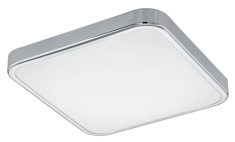 Express Levering EGLO MANILVA 1 stropní LED svítidlo, 3000 K, 1100 lm, 290x290 mm, chrom