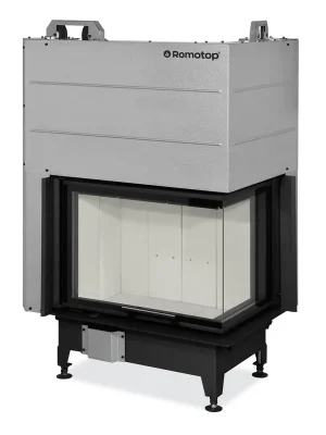 Oblíbený ROMOTOP HEAT R 3G L 65.51.40.24 krbová vložka 3,5-9,0kW, rohová, pravá, černá