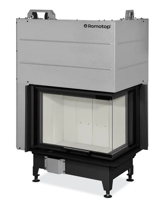 Oblíbený ROMOTOP HEAT R 3G L 65.51.40.24 krbová vložka 3,5-9,0kW, rohová, pravá, černá