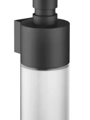 DORNBRACHT META dávkovač tekutého mýdla 250 ml, nástěnný, sklo, matná černá Finale Uitverkoop