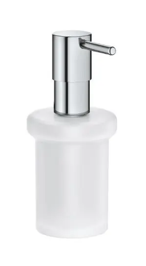 GROHE ESSENTIALS dávkovač tekutého mýdla 160 ml, bez držáku, sklo, chrom Seizoensaanbieding