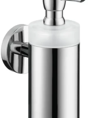 HANSGROHE LOGIS dávkovač tekutého mýdla 125 ml, nástěnný, sklo, chrom Levný