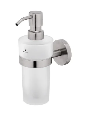 Beperkte Voorraad NIMCO UNIX dávkovač tekutého mýdla 250 ml, nástěnný, sklo, nerez ocel