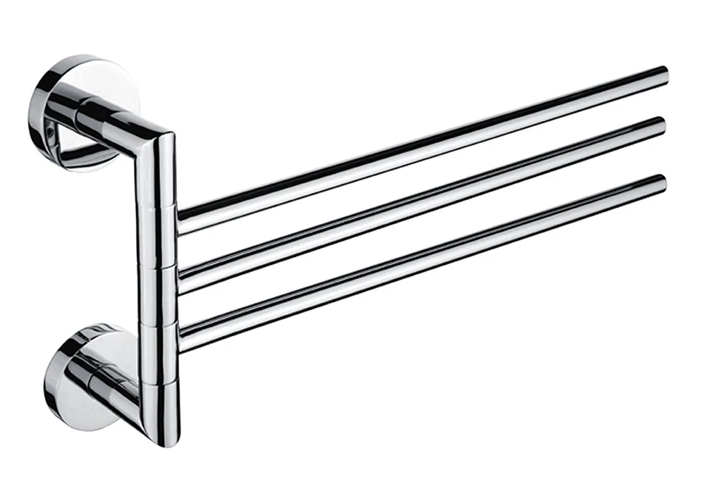 Merkproduct NIMCO UNIX držák ručníků 413 mm, trojramenný, otočný, chrom