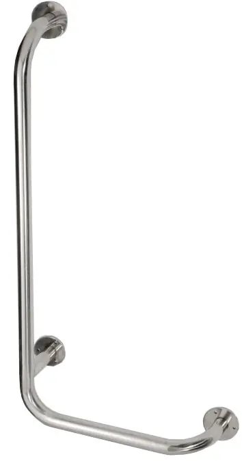 AZP BRNO REHA madlo 406x813 mm, levé, lesklá nerez Betrouwbaar