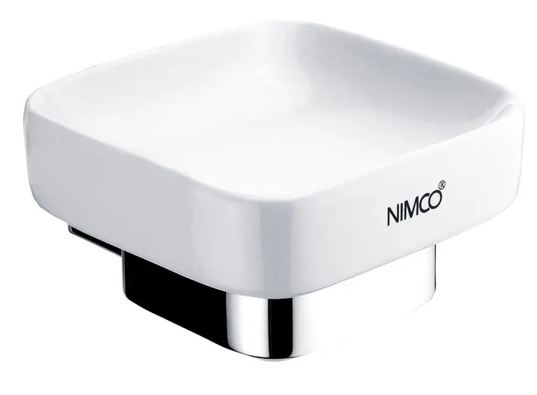 NIMCO KIBO mýdlenka, nástěnná, keramika, chrom Lage Kosten