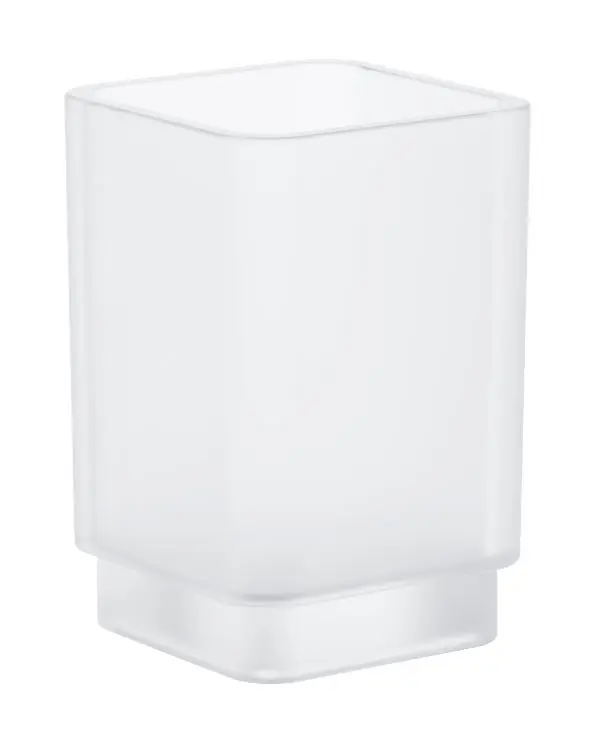 Laatste Kans GROHE SELECTION CUBE náhradní pohárek bez držáku, bílá