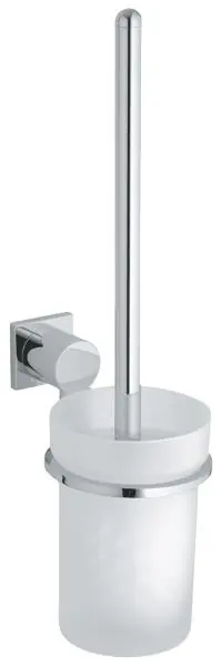GROHE ALLURE WC štětka, nástěnná, sklo, chrom Koop Vandaag