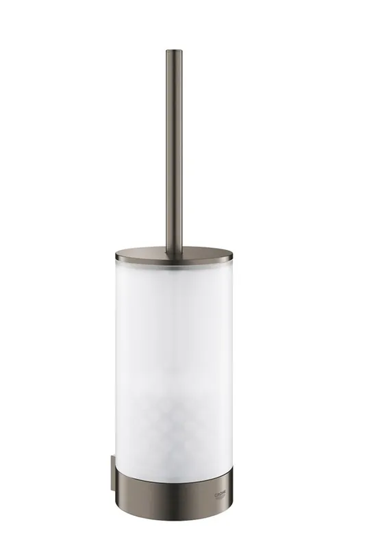 Weekendaanbieding GROHE SELECTION WC štětka nástěnná, sklo/kartáčovaný hard graphite
