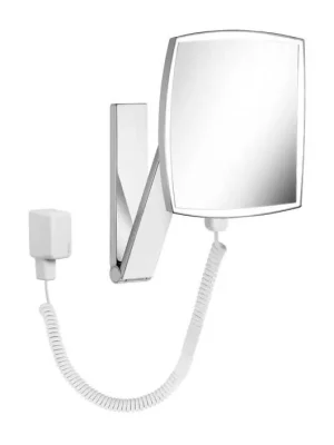 Dagaanbieding KEUCO ILOOK_MOVE kosmetické zrcátko 200x200 mm, zvětšovací, s osvětlením, chrom