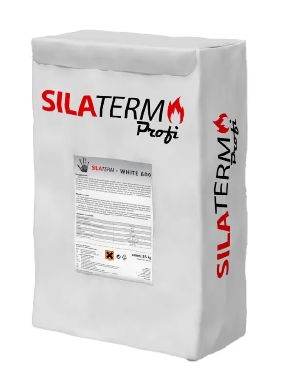 HS FLAMINGO SILATERM WHITE 600 kamnářské lepidlo 20kg, bílá Novinka