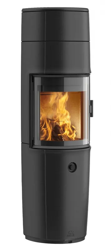 Goedkoop JOTUL F 176 ZENSORIC krbová kamna 5 kW, akumulační nástavec, černá