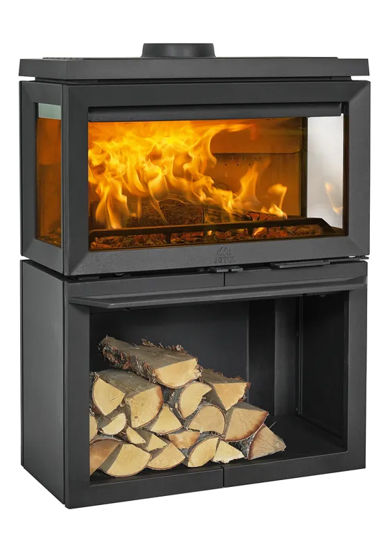 Korting JOTUL F 620 B krbová kamna 8,7 kW, s varnou plotnou a podstavcem, černá