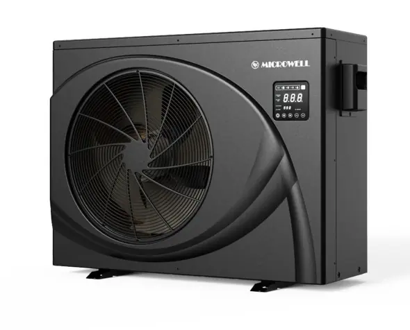 Nízká Cena HP 1500 BLACK INVERTER tepelné čerpadlo 15,4kW, bazénové