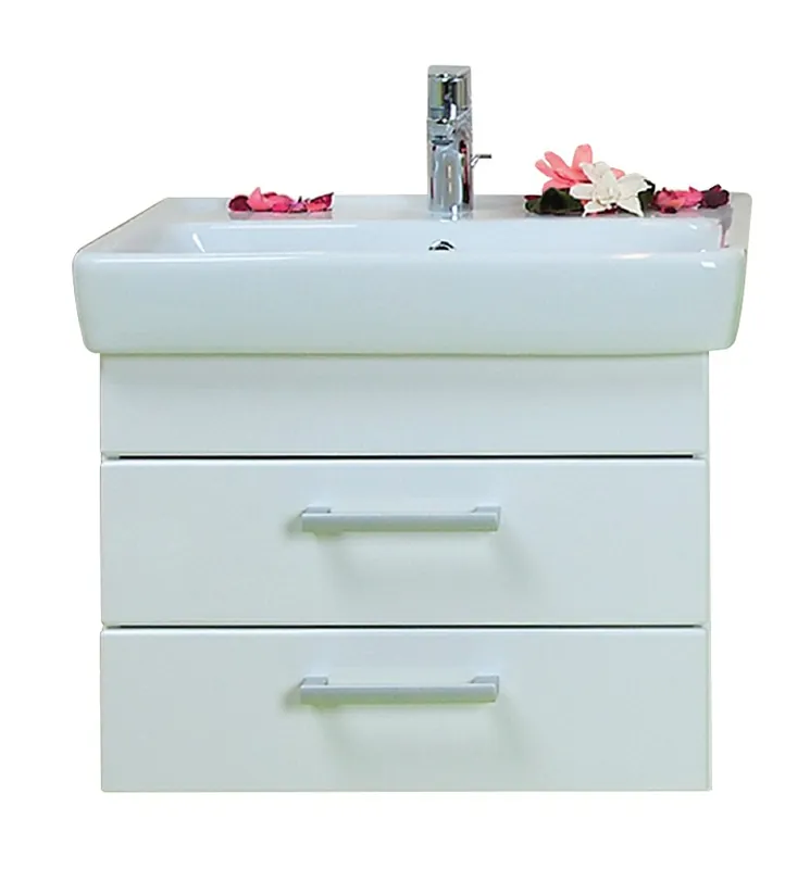 Lage Kosten CONCEPT 200 skříňka pod umyvadlo 54,5x43,4x39,2 cm, 2 zásuvky, bříza/bílá