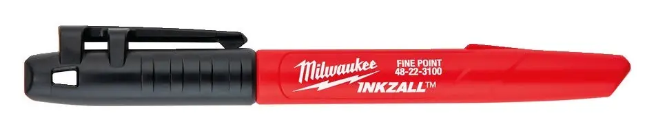 Populair MILWAUKEE INKZALL značkovač, jemný hrot, pro drsné povrchy, černá