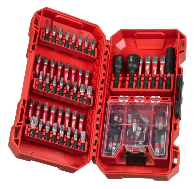 Fabrieksprijs MILWAUKEE SHOCKWAVE IMPACT DUTY set šroubovacích bitů a nástrčných klíčů, PH/PZ/TX/HEX, 75 ks