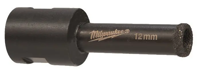 MILWAUKEE DIAMOND MAX M14 vrtací korunka 12 mm, diamantová, na zdivo Finale Uitverkoop