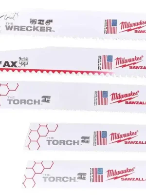 Objednat Nyní MILWAUKEE SAWZALL set pilových listů, 150-230 mm, 5 ks, na dřevo, na kov