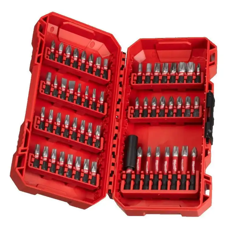 MILWAUKEE SHOCKWAVE IMPACT DUTY set šroubovacích bitů PH/PZ/SL/TX/HEX, 56 ks Superprijs