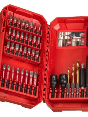 Levný MILWAUKEE SHOCKWAVE IMPACT DUTY set šroubovacích bitů a nástrčných klíčů, PH/PZ/TX/HEX, 40 ks
