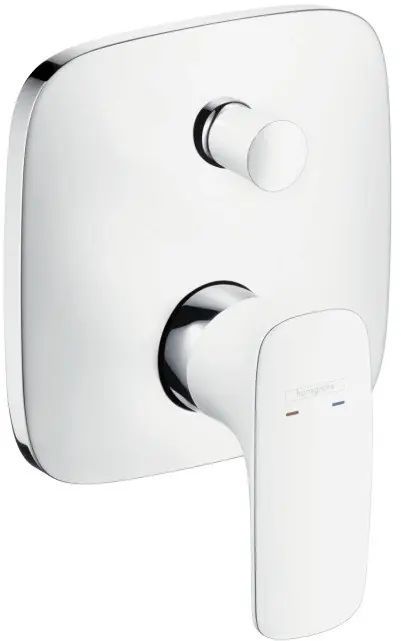 Actieprijs HANSGROHE PURAVIDA vanová podomítková baterie, s přepínačem, bílá/chrom