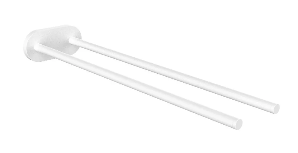 Rechtstreeks Van De Fabrikant EMCO CONCEPT WHITE držák ručníků 399 mm, dvojramenný, matná bílá