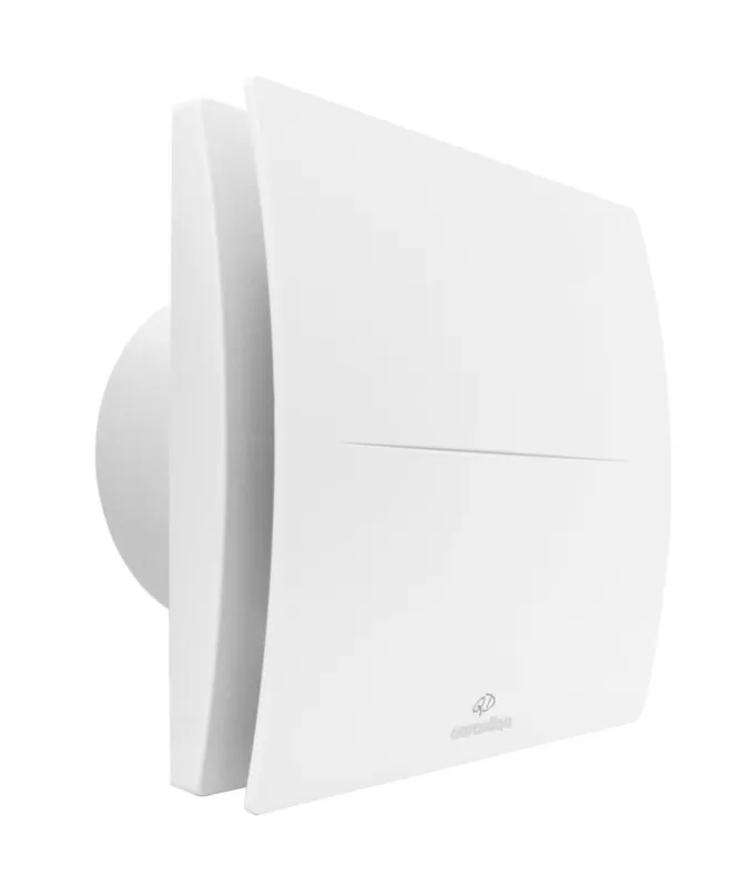 Beste Prijs AERAULIQA QD120HT axiální ventilátor 120 mm, nástěnný/stropní/do okna, s časovačem a čidlem vlhkosti, se zpětnou klapkou