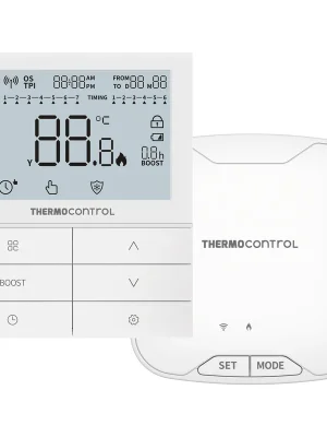 Nu Kopen THERMOCONTROL prostorový termostat, s přijímačem, bezdrátový, Wi-Fi