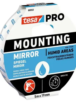 Fabrieksprijs TESA PRO MOUNTING MIRROR lepicí páska 19mm, 5m, bílá