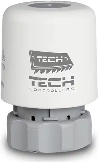 TECH CONTROLLERS STT-230/2 termoelektrický pohon M28x1,5, NC, bílá Zlevněný