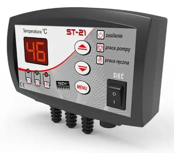 Tovární Cena TECH CONTROLLERS EU-21 regulátor pro ovládání oběhového čerpadla