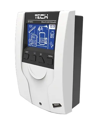 Ověřený TECH CONTROLLERS EU-402N PWM regulátor pro sluneční kolektory