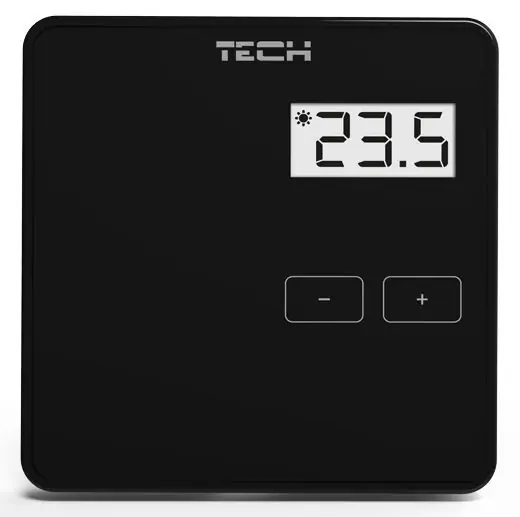 Direct Verzonden TECH CONTROLLERS EU-R-10b prostorový termostat, drátový, černá