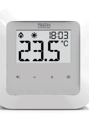Výprodej TECH CONTROLLERS EU-RI-1 prostorový termostat, s RS komunikací, drátový