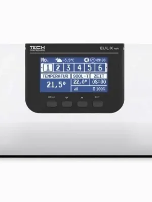 Exclusieve Akce TECH CONTROLLERS EU-L-X WIFI univerzální regulátor pro termoelektrické pohony, s Wi-Fi modulem