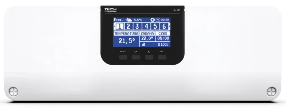 Bezpečná Platba TECH CONTROLLERS EU-ML-12 rozšiřující modul pro EU-L-12, 8 zón, bílá