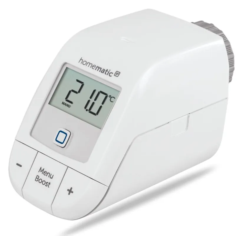 Superprijs HOMEMATIC IP BASIC termostatická hlavice, bezdrátová, programovatelná, bílá