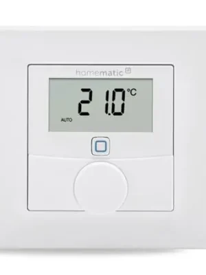Beste Prijs HOMEMATIC IP prostorový termostat, s čidlem vlhkosti, drátový, bílá