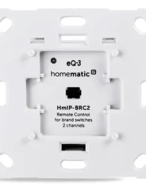 Beperkte Voorraad HOMEMATIC IP akční člen dálkového ovládání, 2 kanály, bezdrátový, vnitřní, bílá